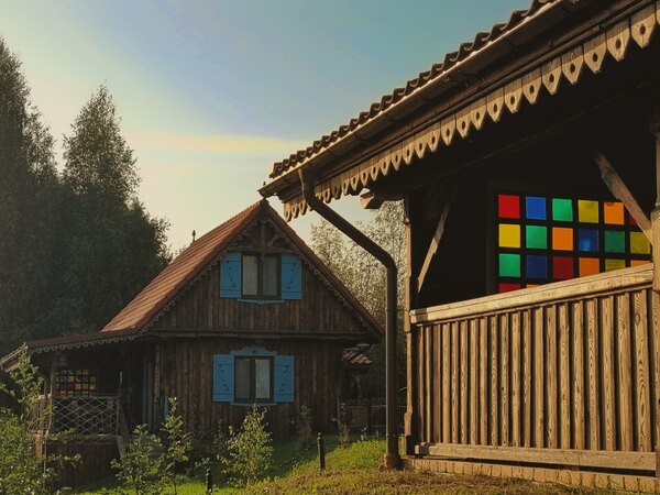 Drewniane domki dla większych grup